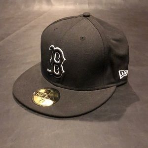 Boston Red Sox New Era 59Fifty BLACK *7 3/8*